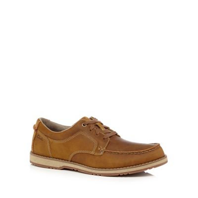 Clarks Big and talltan 'rufford fly' casual shoes